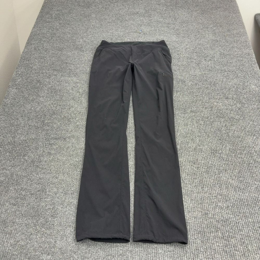 Mountain Hardwear Pants Womens Black Synthetic Straight Leg Hiking Gorpcore